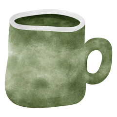 Watercolor camping holiday collection