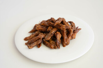 Plate of Duck Tongues
