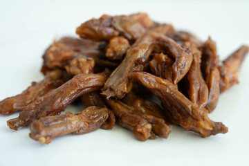 Plate of Duck Tongue
