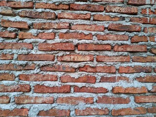 red brick wall