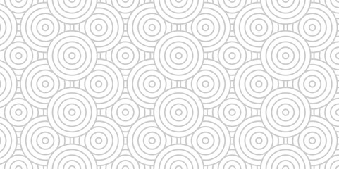 Overlapping Pattern Minimal diamond geometric waves spiral and abstract circle wave line. white and gray color seamless tile stripe geometric create retro square line backdrop pattern background.