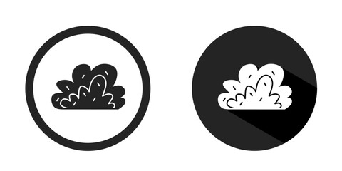 Bush logo. Bush icon vector design black color. Stock vector.