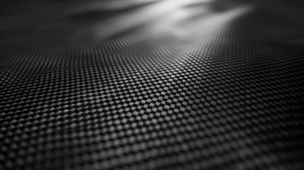 3D black carbon mesh illustration. Bright contrast color hand drawn ornament textured background.