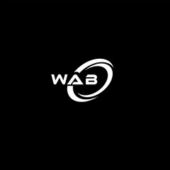 ABSTRACT WAB LOGO DESIGN