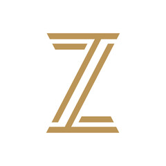 Monogram Z. Design vector Z logo. Monogram initial letter mark Z logo design. Monogram design vector logo. Monogram initial letter mark Z logo design. Simple Z monogram. Monogram Z design logo