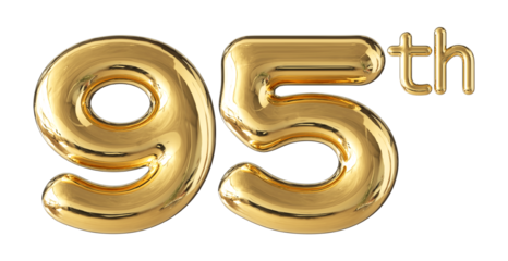 Anniversary Gold Number 95