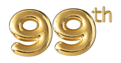 Anniversary Gold Number 99