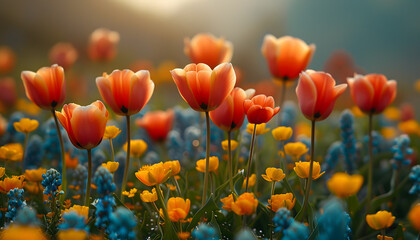 Obraz premium flower background