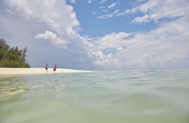 The beaches of Ko Poda in the southern Thai province of Krabi