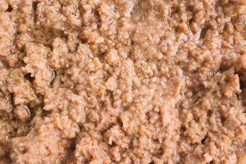 Shredded Tuna in Oil in a Can