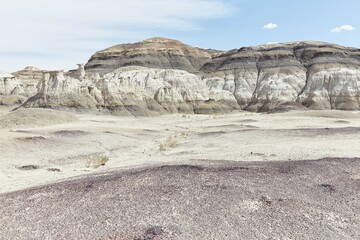 The Bizarre Formations of Bisti Badlands, New Mexico