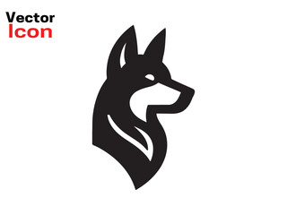 wolf head silhouette