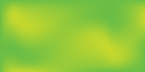 Dots halftone green color pattern gradient texture with technology digital background. Dots pop art comics with nature graphic design. halftone background