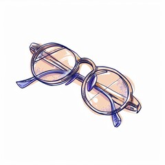 Fototapeta premium eye glasses isolated icon