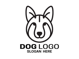 dog logo vector