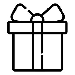 gift outline icon