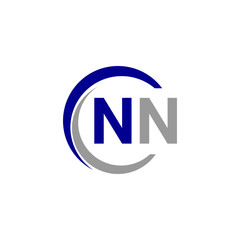 Alphabet letters Initials Monogram logo NN, INITIAL Letter NN logo design, template vector illustration. NN Initial Letter Logo design vector template, Graphic Alphabet Symbol for Corporate Business.
