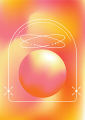 Vertical Vibrant gradient background vector.  Abstract trendy modern design wallpaper for landing page, covers, Brochures, flyers, Presentations,Poster, Banners. Vector art illustration.