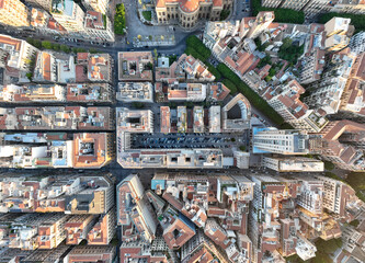 Fototapeta premium Aerial View - Palermo, Italy