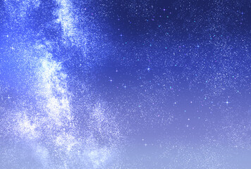 Obraz premium 背景素材_夜空