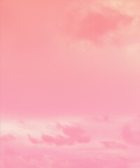 pink sky and clouds background