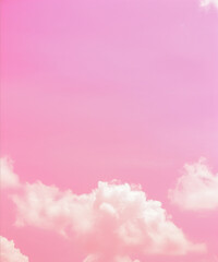pink sky and clouds background