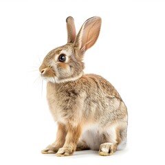 rabbit isolated on white background