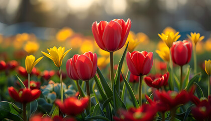 Obraz premium flower background