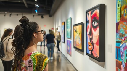 Fototapeta premium Pride Month Art Exhibitions: Celebrating LGBTQ+ Creativity