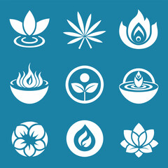 Fototapeta premium TranquilTouch: Logo Design for Spa 