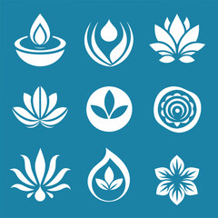 Fototapeta premium TranquilTouch: Logo Design for Spa 