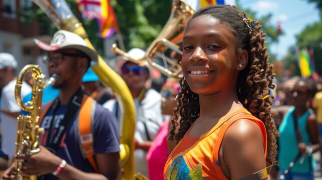 Celebrating Freedom: Juneteenth Parade in Vibrant Colors