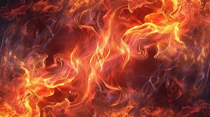 Fototapeta premium Fire wallpaper