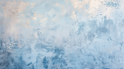 Fototapeta premium Rustic Textured Wall with Ocean-inspired Pastels Color Washing Technique. Aged effect. Palette of sky blue with subtle variations in hue and tonality. High-resolution. Soft and layered finish.
