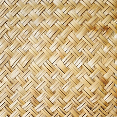 Traditional Wicker Mat Background
