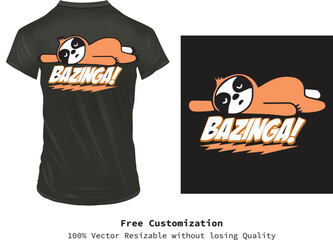 Free Vector T-Shirt Design.