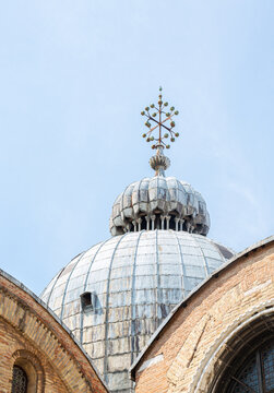 View from the yard of Doge's Palace in Venice
