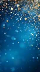 Fototapeta premium Beautiful golden bokeh