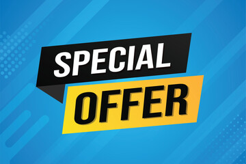 Special offer final sale tag. Banner design template for marketing. Special offer promotion or retail. background banner modern graphic design for store shop, online store, website, landing page

