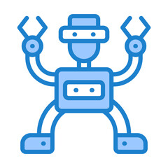 Humanoid Robots Icon