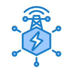 Smart Grids Icon