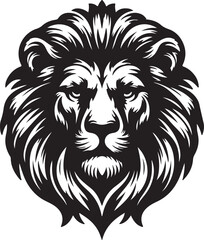 lion head vector