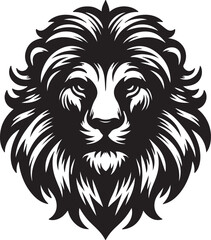 lion head vector