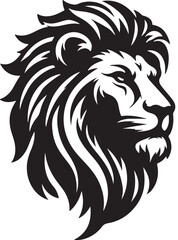 lion head vector