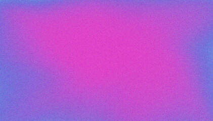 Grainy blue pink gradient background with blazing pink light and noise texture effect banner in the background