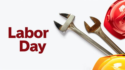 Happy international Labor Day. vector illustration design. postcard, banner