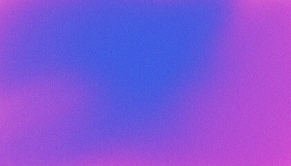 Grainy blue pink gradient background with blazing pink light and noise texture effect banner in the background