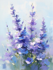 Exquisite floral decorations, illustrations, oil paintings, vintage, hand-painted, essential for home decor