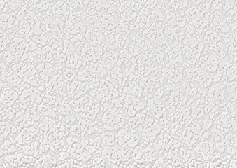 Background of white evenly textured paper wallpaper with large uniform spots.