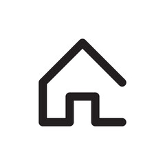 home icon vector eps outline